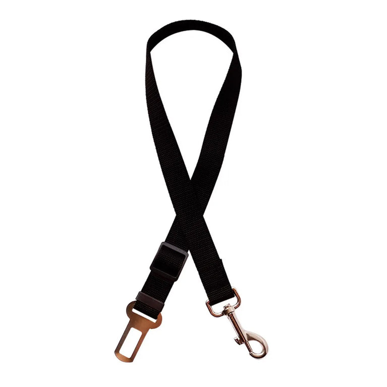 Adjustable Reflective Dog Car Seat Belt Harness With Lights Safety Travel Belt