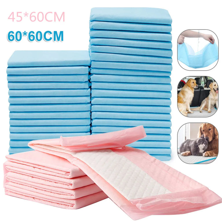 Super Absorbent Pet Diaper Dog Training Pee Pads Quick-dry Mat