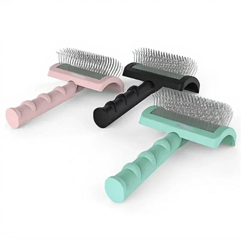 Dog Grooming Comb Shedding Hair Remove Needle Brush Slicker Massage Tool