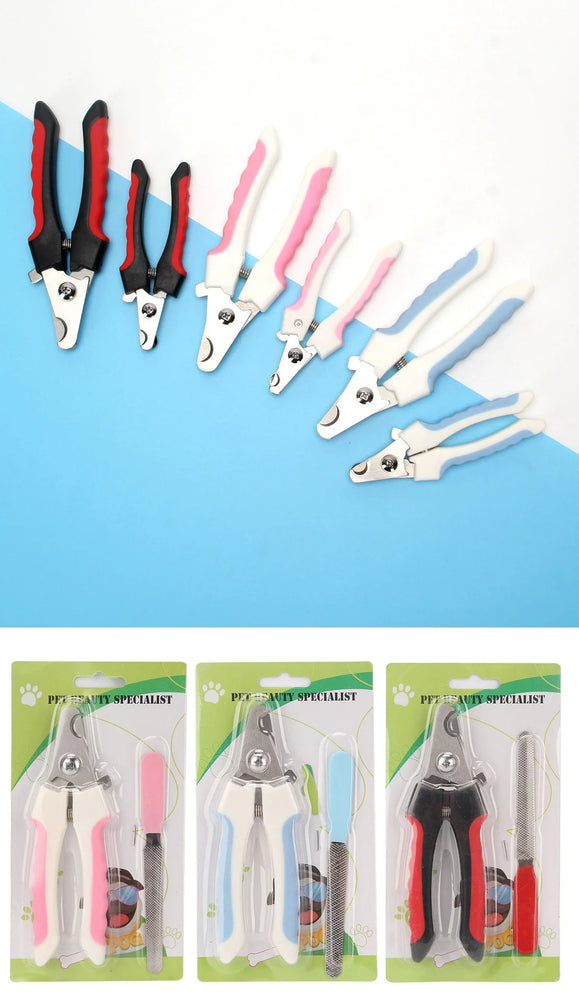 Stainless Steel Pet Nail Clippers | Labor-Saving Dog Trimmer