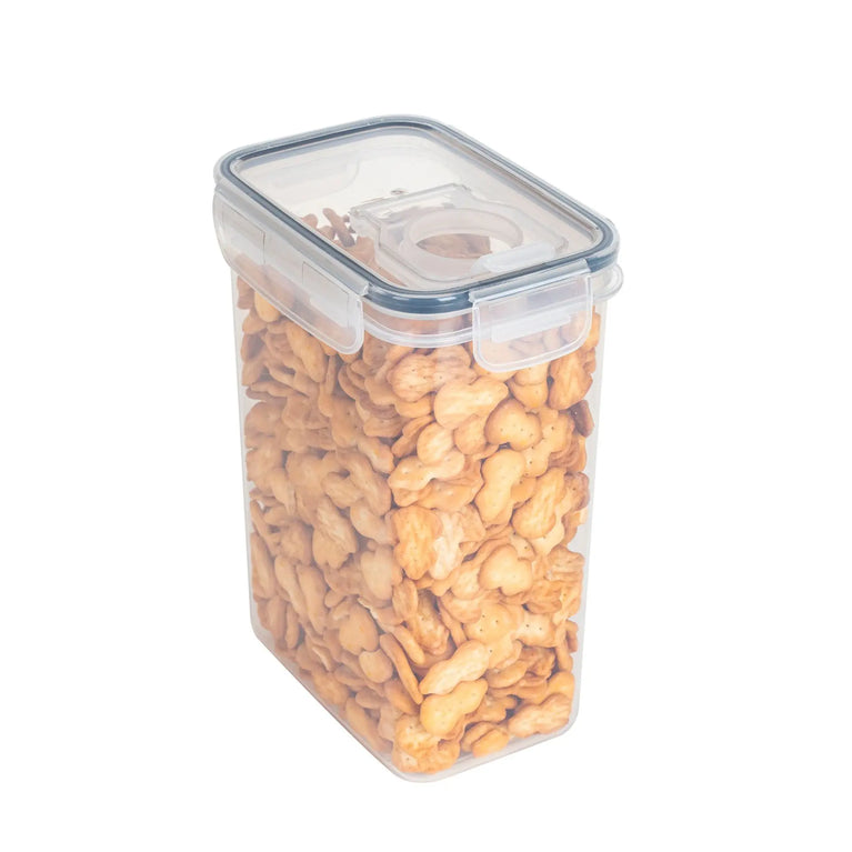 Stackable Rice Storage Bucket Plastic Food Container with Silicone Seal Airtight Box