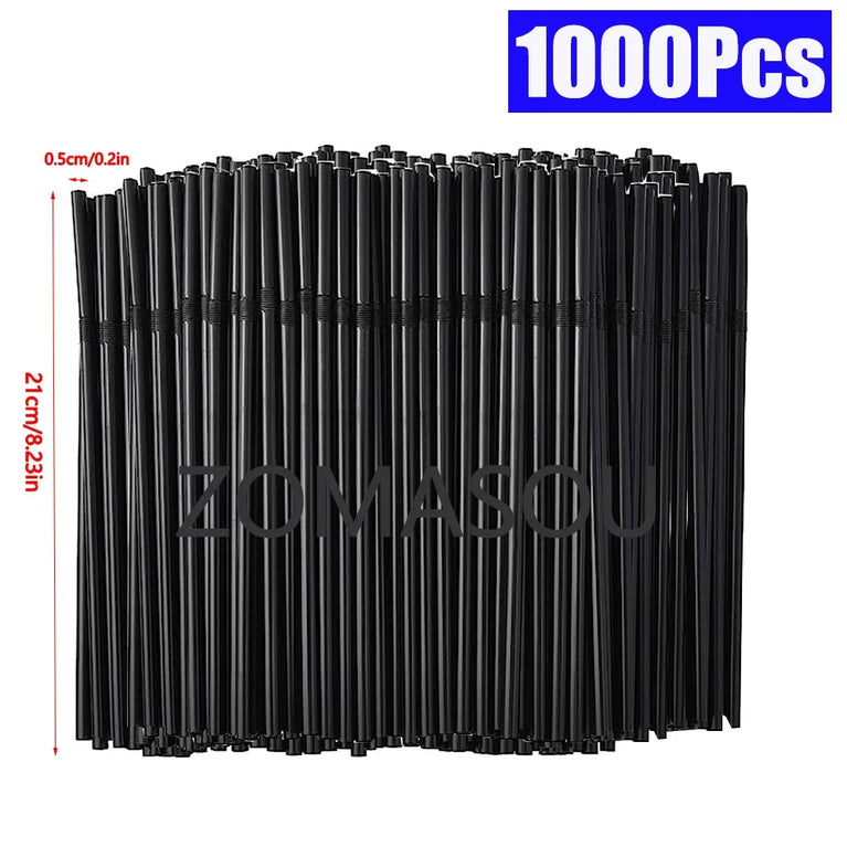 50-6000Pc Colorful Drinking Straws for Party Cocktail Use