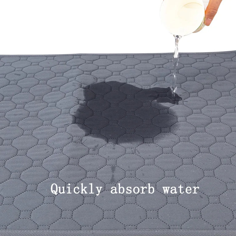 Washable Reusable Dog Pee Pad | 4-Layer Ultra Absorbent Mat
