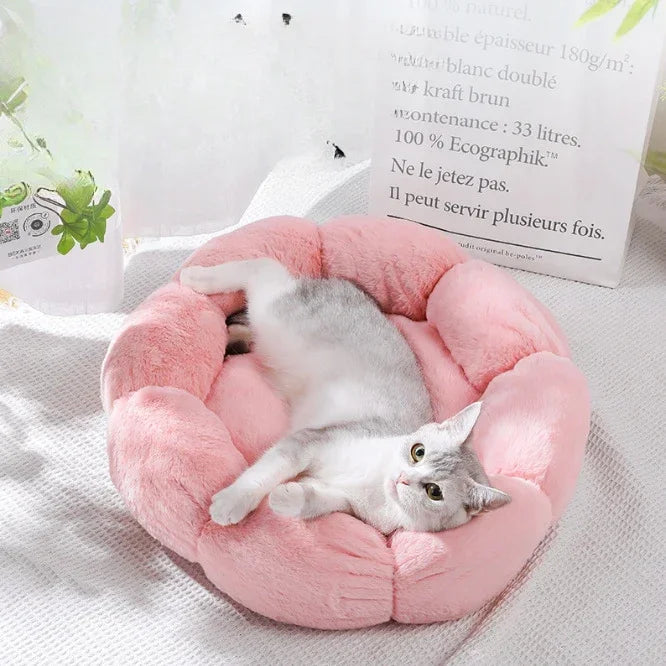Comfortable Flower Dog Bed Cooling Pad Large Dogs Puppy Pads Mat Set