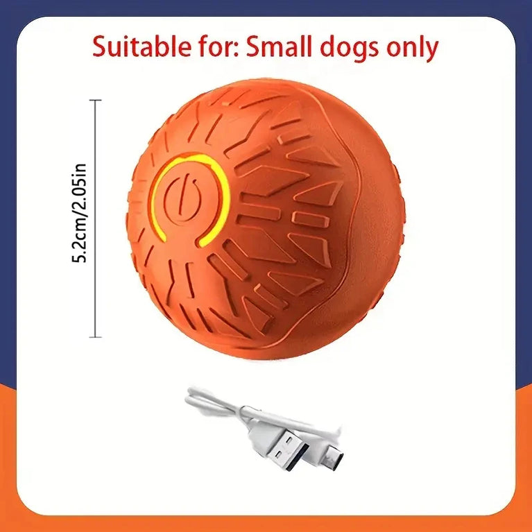Smart Interactive Dog Toy Ball | Automatic Bouncing Rolling Toy