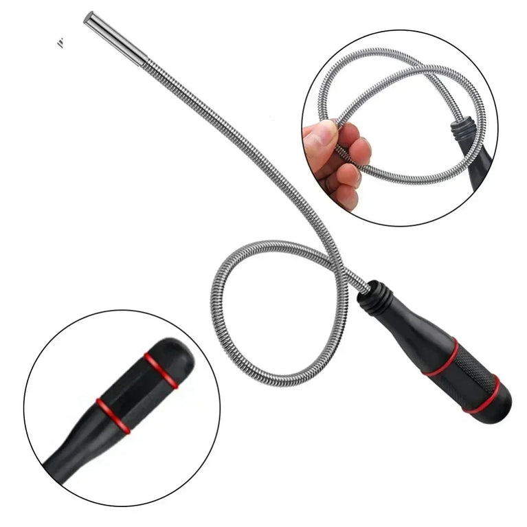 Telescopic Magnetic Pick-Up Tool & Inspection Mirror | Precision Repair Utility