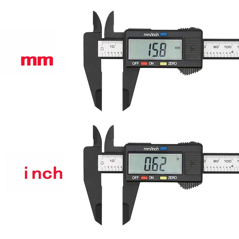 Digital Vernier Caliper | Precision LCD Measuring Instrument for Metalworking & DIY