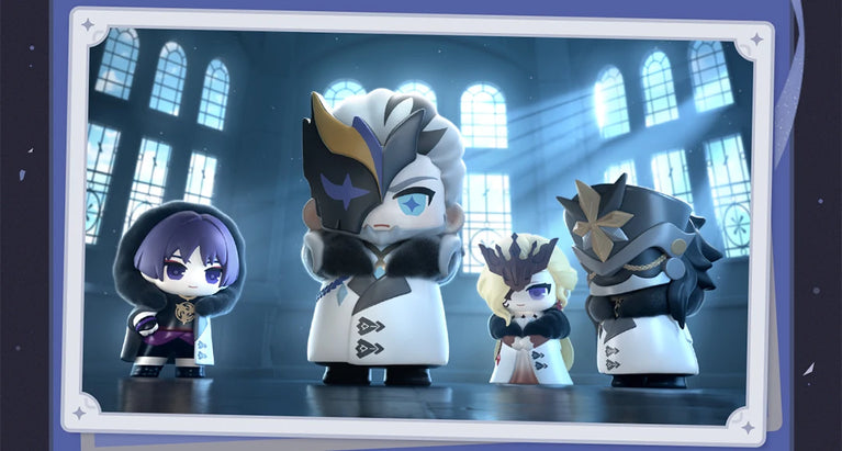 Genshin Impact Fatui Harbinger Blind Box | Mystery Figurine