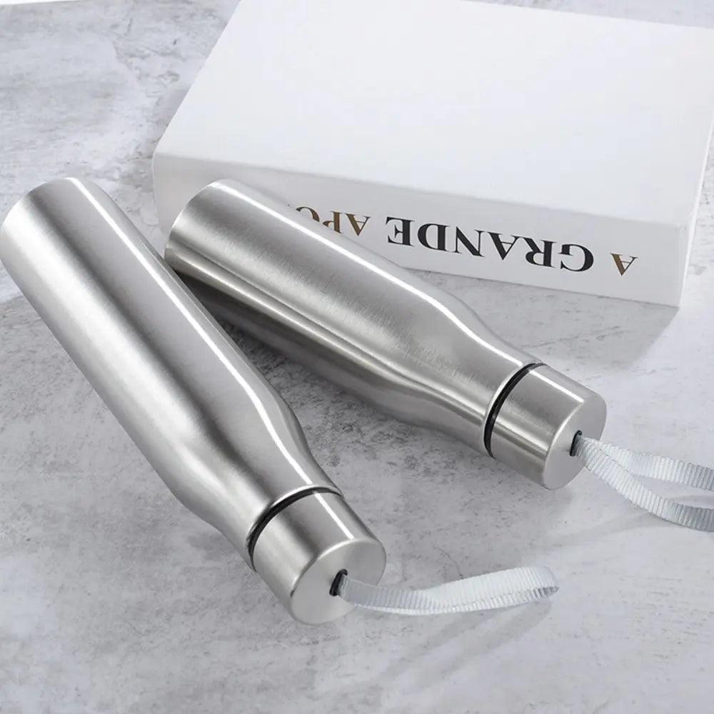 500ML/750ML Stainless Steel Portable Hot Cold Water Bottle