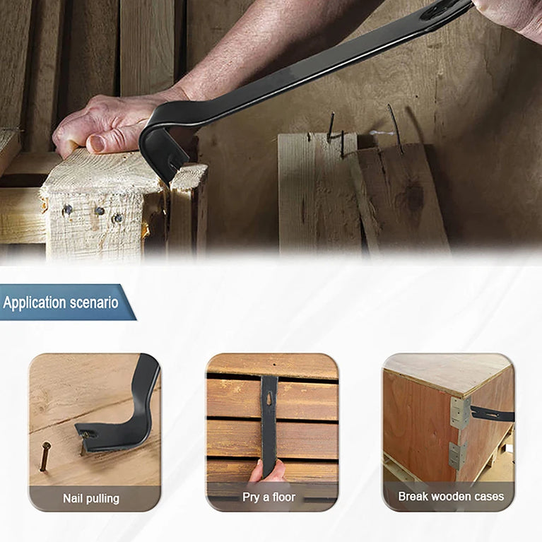 Multifunctional Hand Crowbar | High-Hardness 45 Manganese Pry Bar