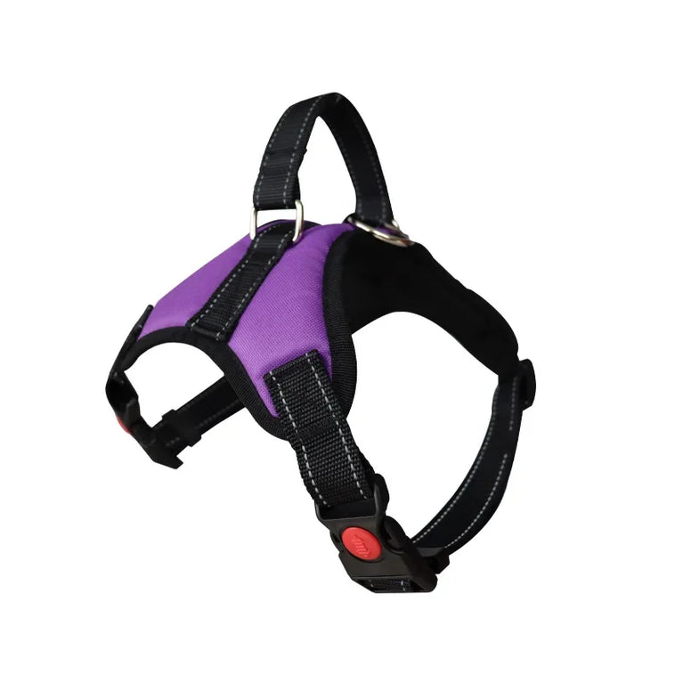 Adjustable Oxford Dog Harness Vest Collar Durable Pet Walking Harness