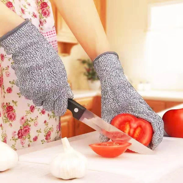 Level 5 Anti Cut Gardening Gloves Heavy Duty Safety Work Gloves
