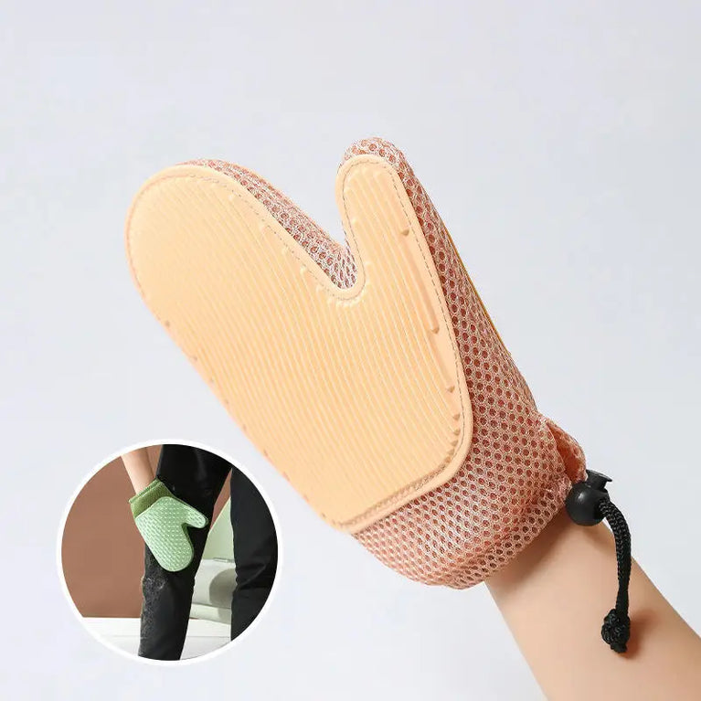 Cat Grooming Glove Bathing Brush Hair Removal Massage Pet Care Tool