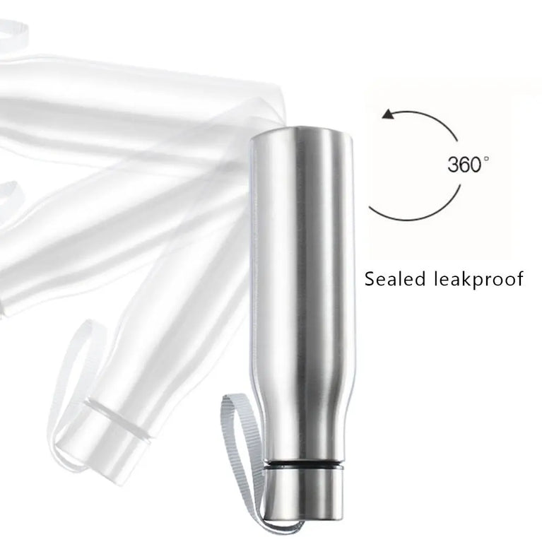 500ML/750ML Stainless Steel Portable Hot Cold Water Bottle