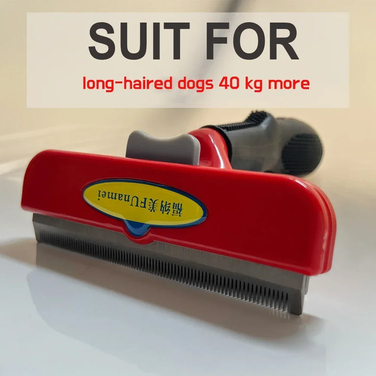 Pet Hair Remover Deshedding Brush Dog Cat Grooming Comb Tool