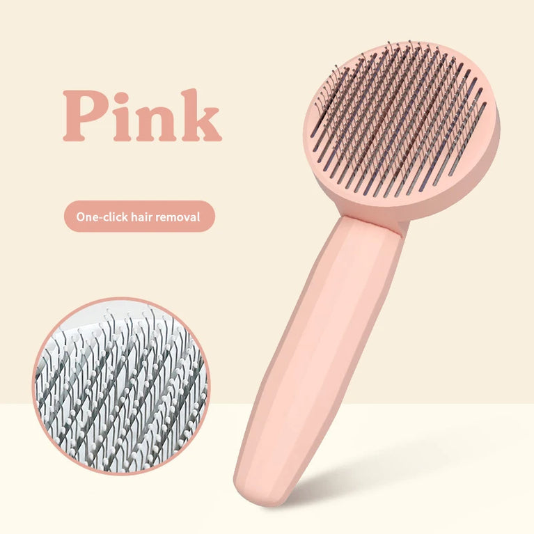 Cat Hair Cleaning Dematting Brush Grooming Comb Shedding Tool
