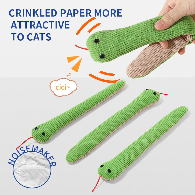 HOT SALE DOG SNAKE INTERACTIVE TOY FOR  DOGS 16.5 INCHES