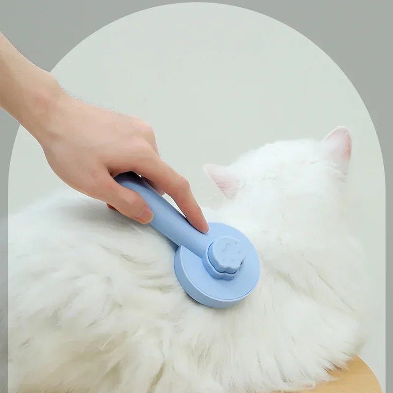 Cats Brush for Shedding Self Cleaning Slicker Grooming Massage Comb