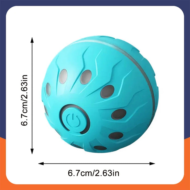 Smart Interactive Dog Toy Ball | Automatic Bouncing Rolling Toy