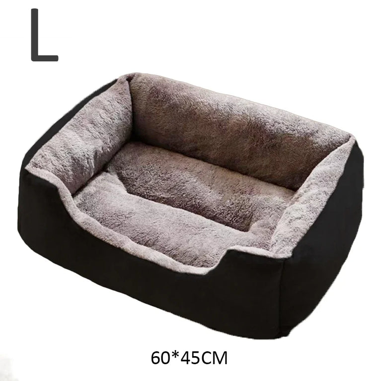Soft Plush Cat Bed Cushion Basket House for Cats