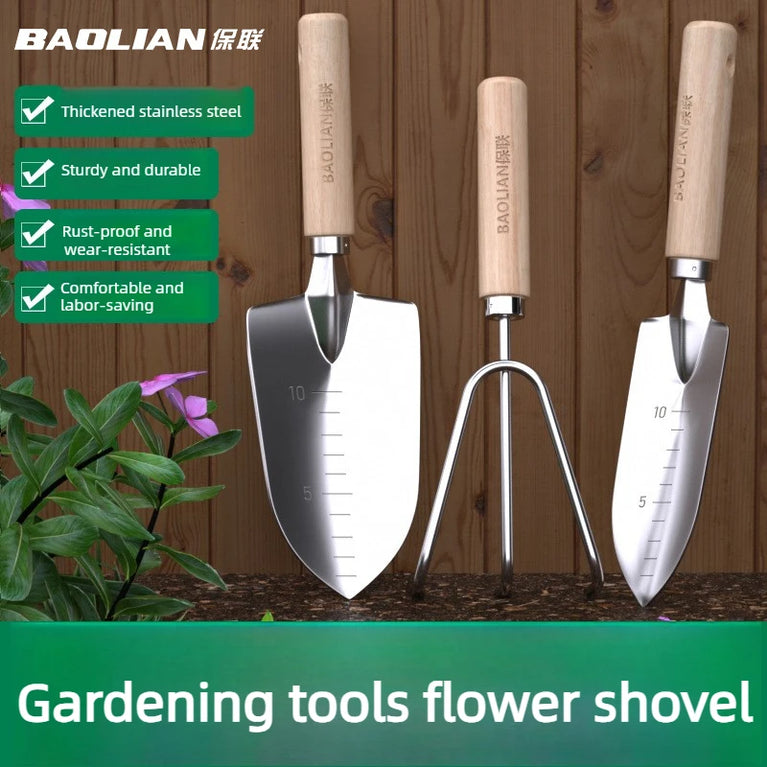 Stainless Steel Garden Shovel Tool Mini Spade Gardening Shovel Kit