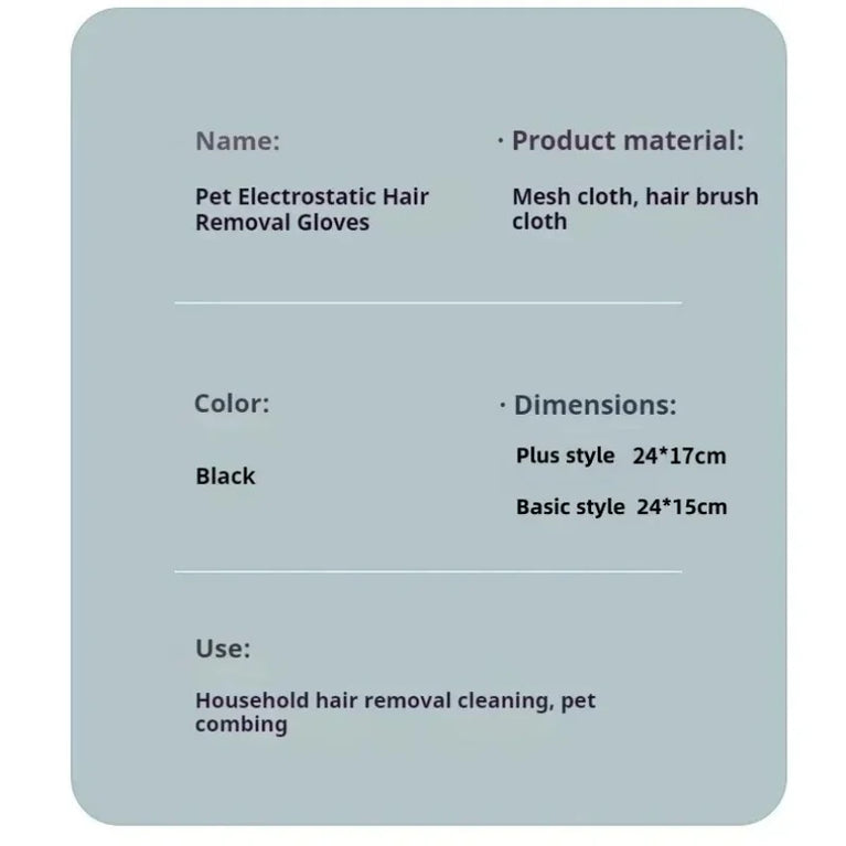 Electrostatic Pet Hair Removal Brush | Reusable Dedusting Tool for Upholstery
