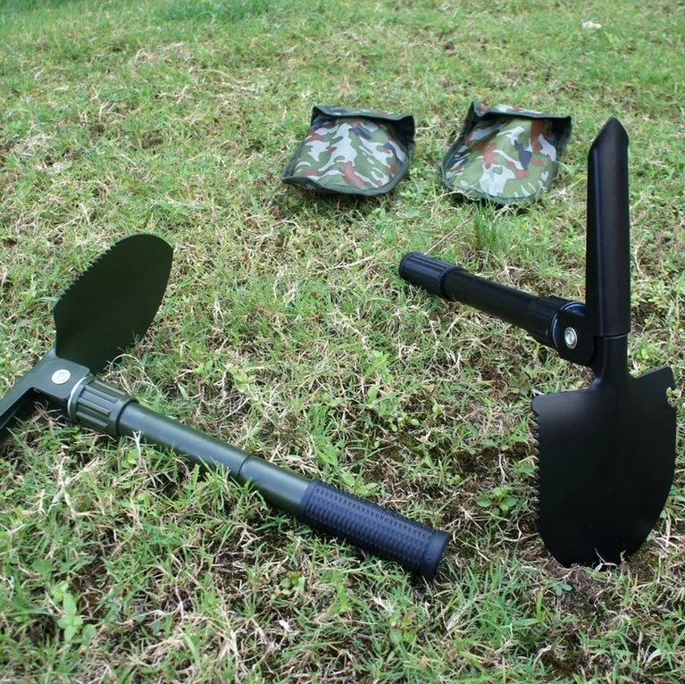 Multifunctional Folding Tactical Shovel | High-Strength Survival EDC Tool