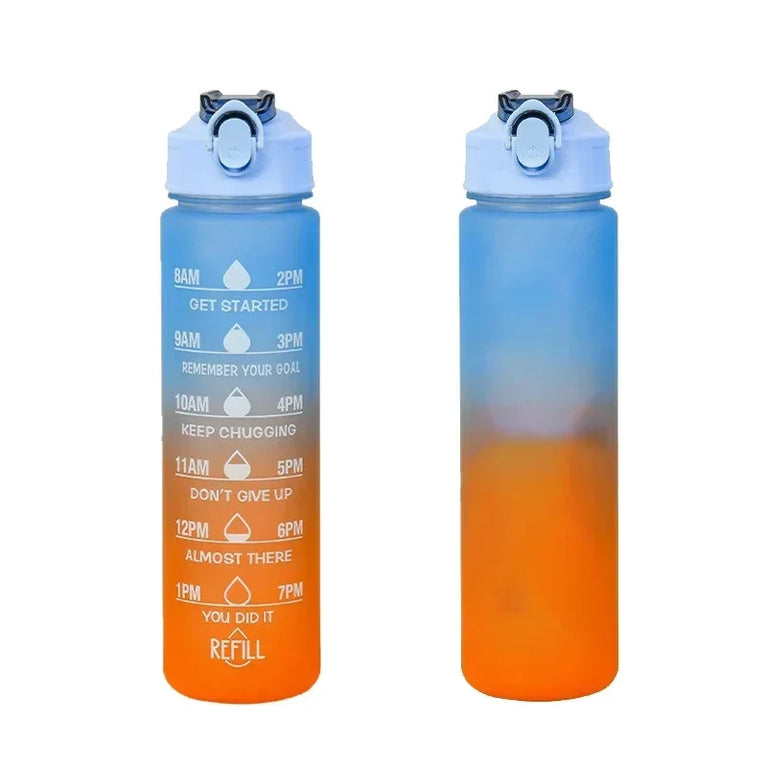 750ML Frosted Sports Waterbottle Anime Gaming Outdoor Gym Bottle