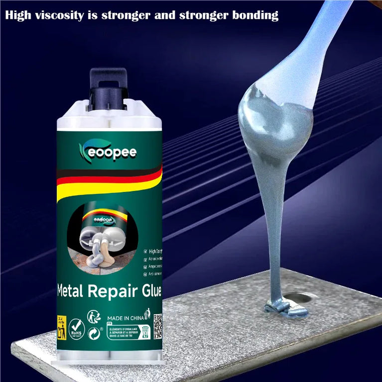 High-Strength Metal Repair Glue | Heat-Resistant AB Epoxy Adhesive & Sealant
