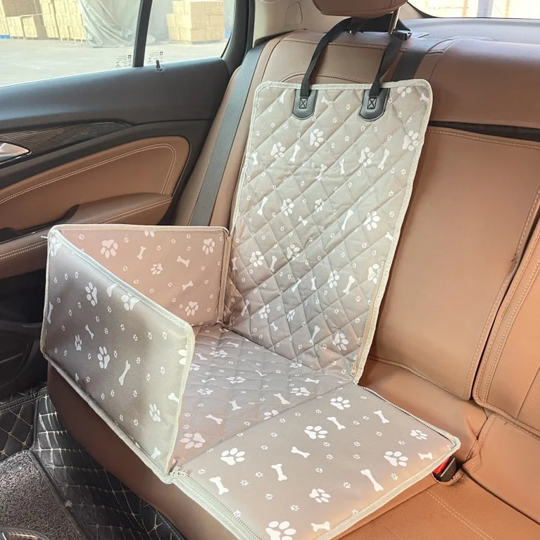 Waterproof Dog Car Seat Carrier Bag Travel Hammock Crate Oxford