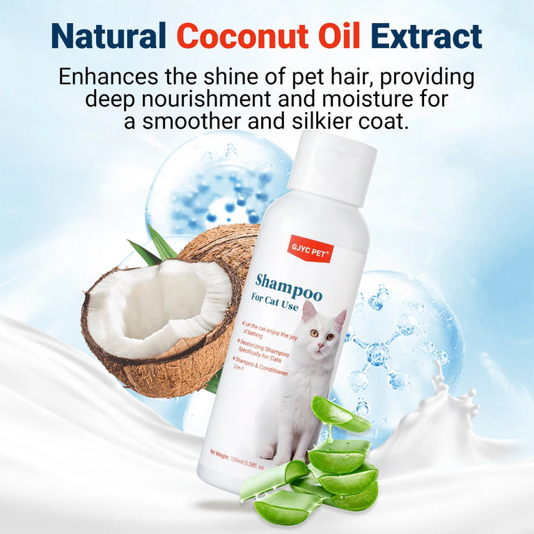 Gentle Mild Cat Shampoo | Nourishing & Non-Irritating Formula