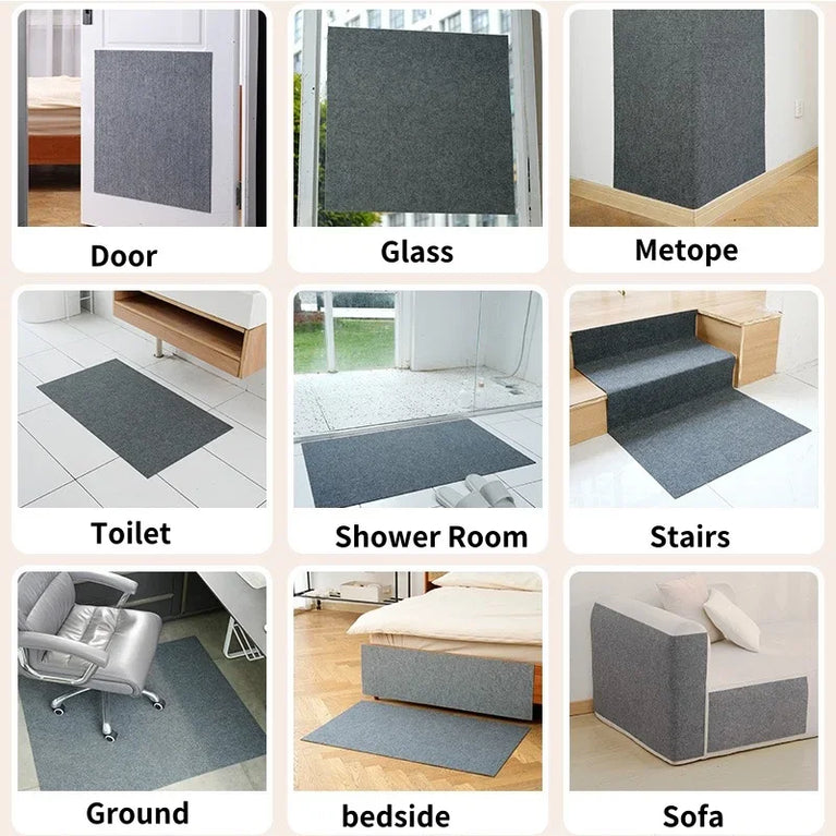 Trimmable Cat Scratching Mat Sofa Protector Cat Scratch Carpet Self Adhesive Cat Furniture Guard