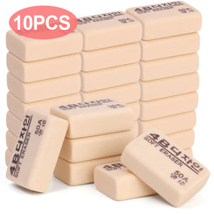 4B Professional Soft Rubber Eraser | High-Efficiency Art & Writing Correction