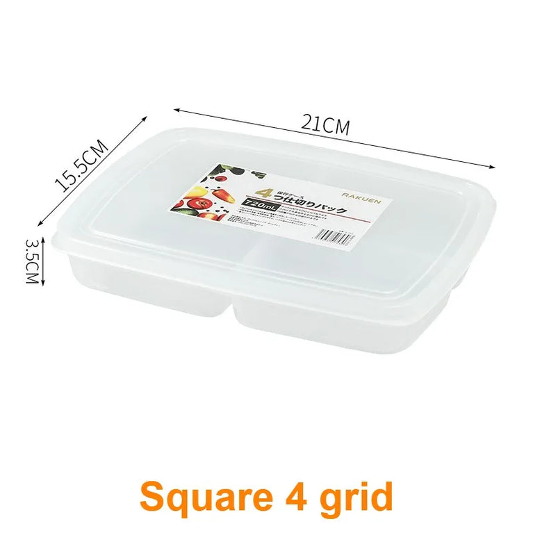Refrigerator Food Storage Containers Sealed Box Kitchen Freezer Seal Bin Vegetable Fruit Meat Fresh Box Organizer