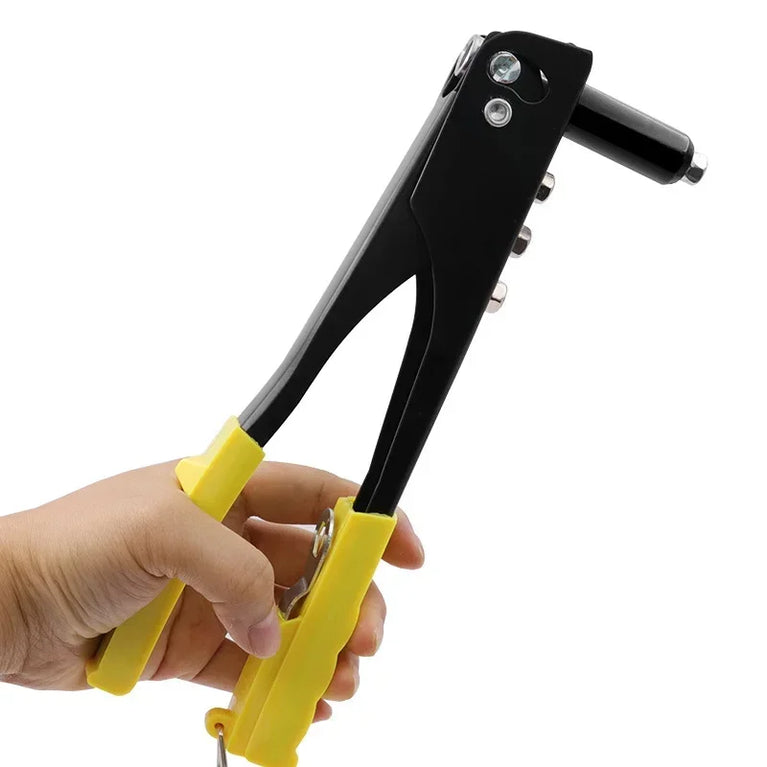 Professional Manual Rivet Gun | Anti-Rust Carbon Steel Hardware Tool