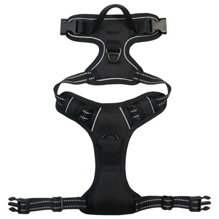 Reflective Adjustable Dog Harness Breathable No Pull Vest ChestStrap