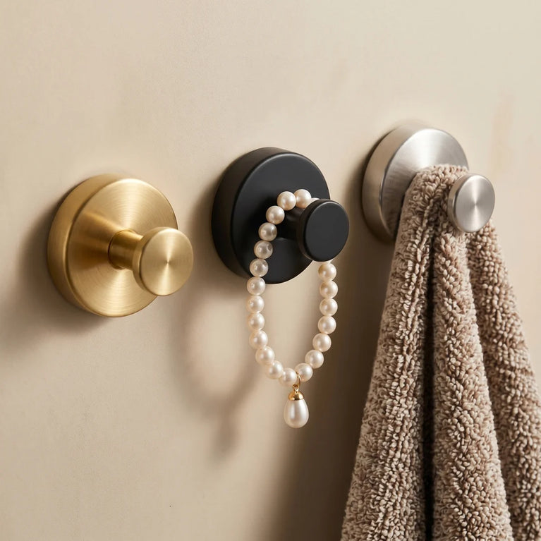 Vacuum Suction Cup Hooks Punch Free Bath Sucker Hook Wall Hook Hanger Glass Kitchen Bathroom Hooks for Towel Handbag