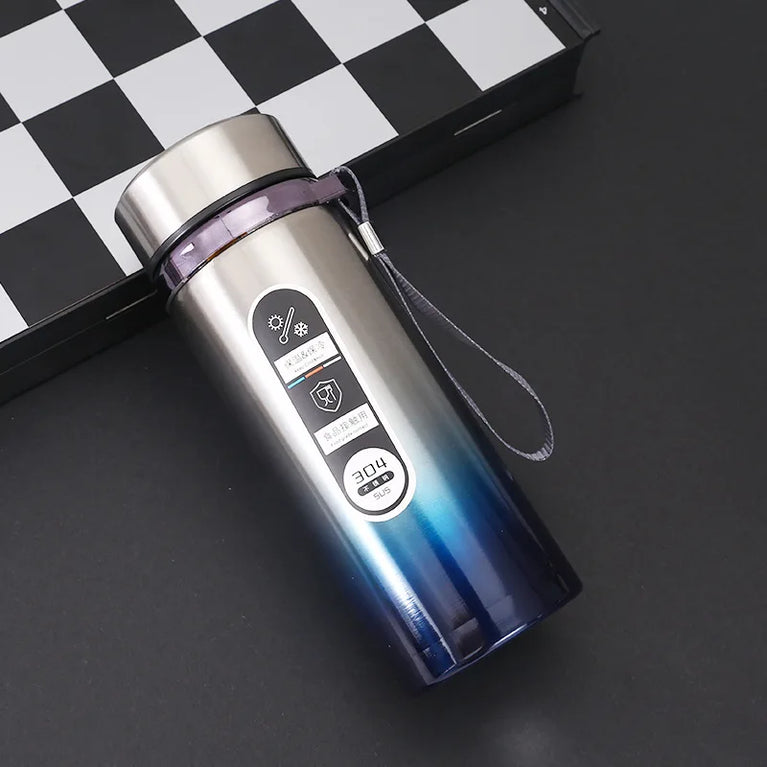 800–1000ml Stainless Steel Vacuum Insulated Sports Water Bottle Smart Lid Thermos Flask