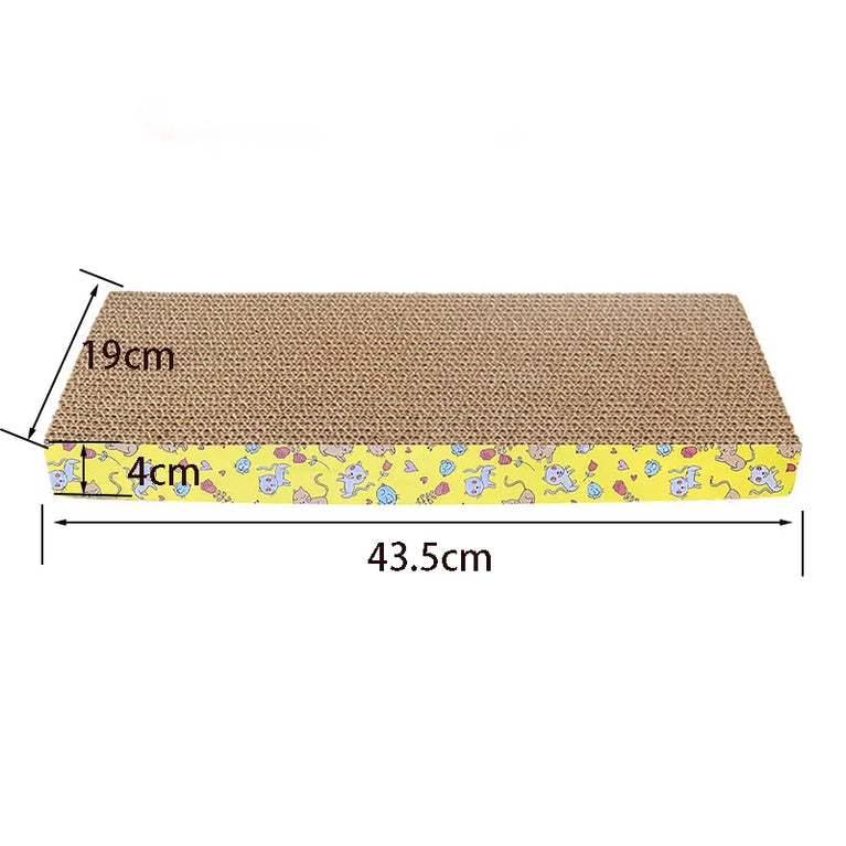 Cat Toys Cat Scraper Sharpening Claw Corrugated Cardboard Scratch Board Sofa Protector