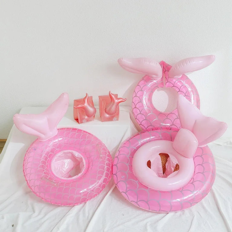 Baby Float with Sunshade | Flamingo & Unicorn Pool Swimming Ring