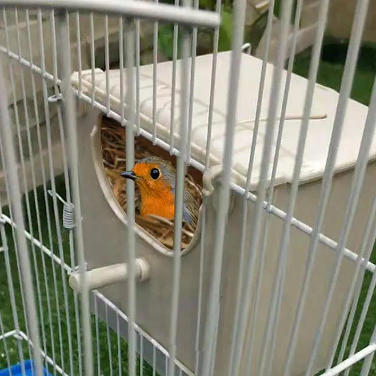 Breeding Bird Nest Box | Removable High-Quality Plastic Nesting House