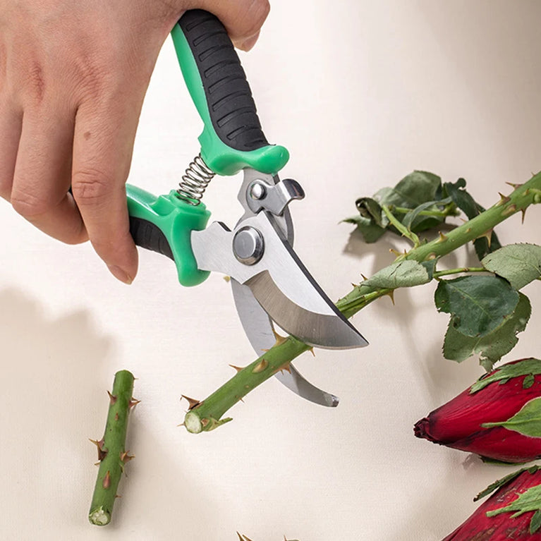 Easy Use Metal Garden Scissors Hand Pruners Tree Pruner Tool