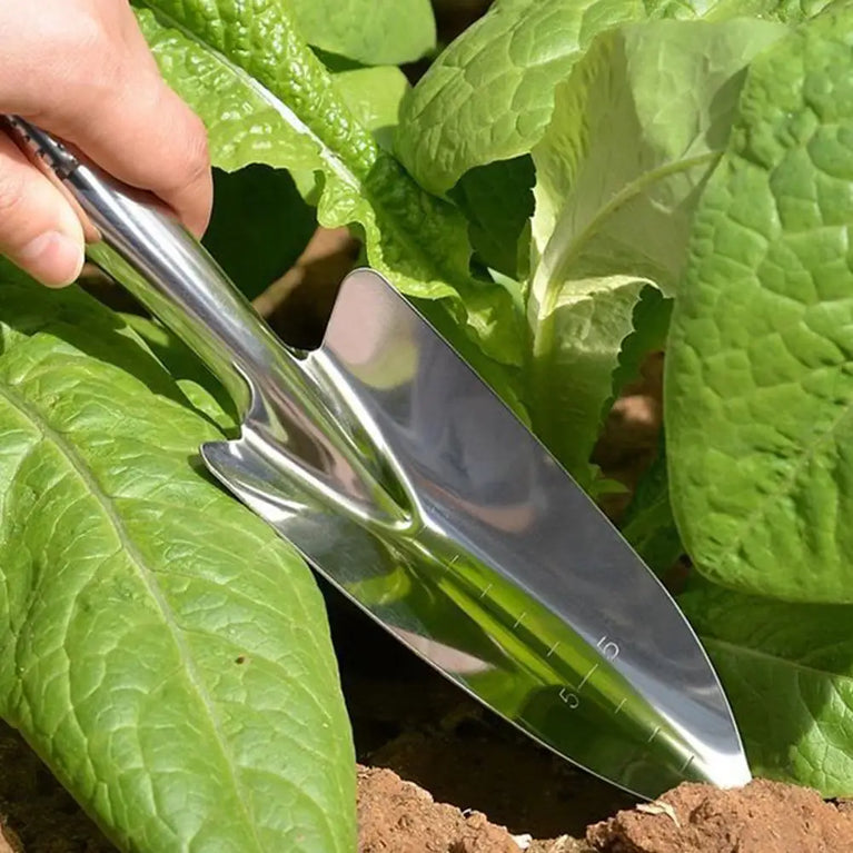 Full Stainless Steel Gardening Tool Set for Digging Planting and Soil Work