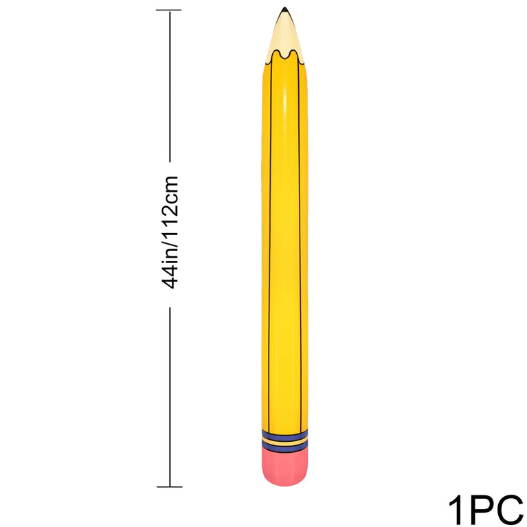 Giant Inflatable Pencil Balloon | 3D School-Themed Classroom & Graduation Decor