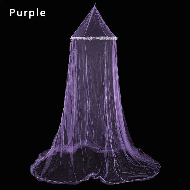 Lace Dome Mosquito Net | Elegant Bed Canopy & Insect Protection