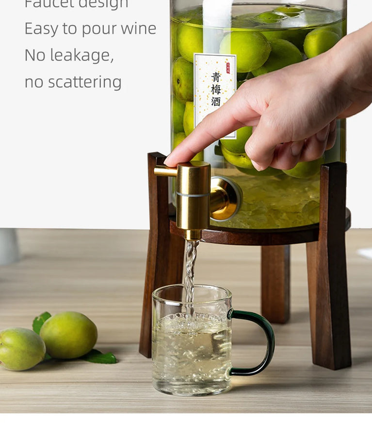 Stainless Steel Beverage Dispenser Faucet | Eco-Friendly Spigot for Wine Barrels & Juice Tanks