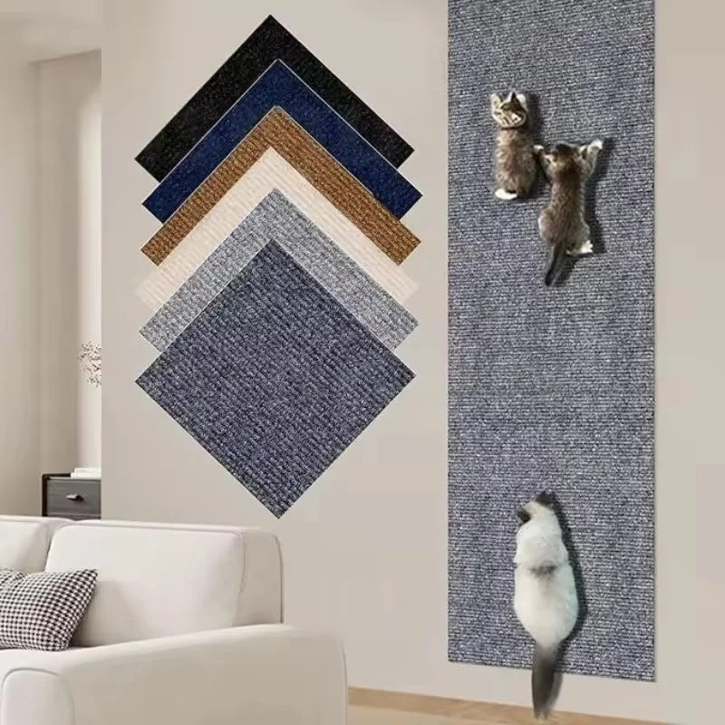 Trimmable Self-Adhesive Cat Scratcher | Customizable DIY Sofa Protector