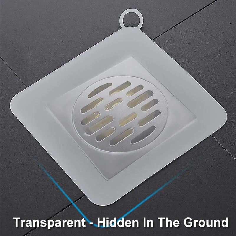 Silicone Floor Drain Deodorant Cover | Insect-Proof & Anti-Smell Sewer Seal