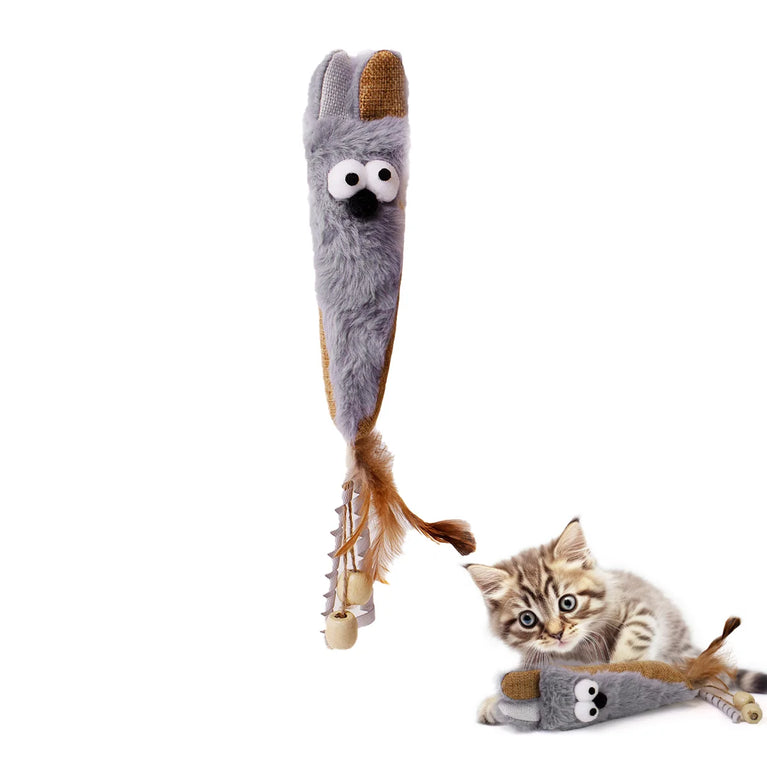 Electric Interactive Mouse Cat Toys Funny Plush Smart Movement Toy