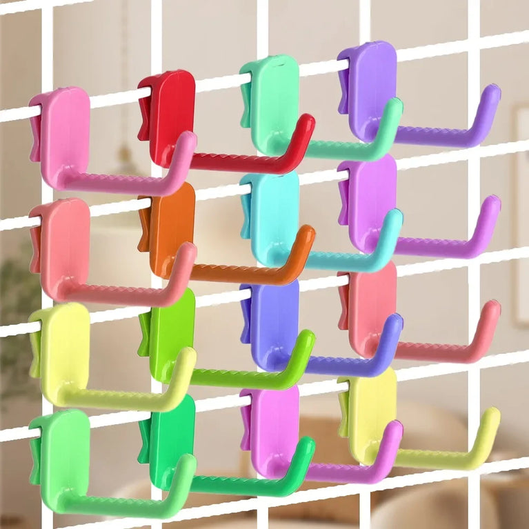 Supermarket Mesh Panel Hooks Multi-Purpose Display Racking Storage Hook